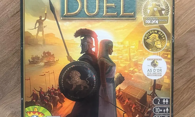 Die Schachtel von 7 Wonders Duel
