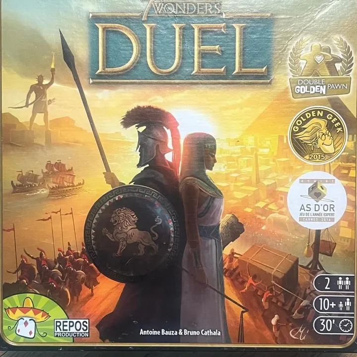The 7 Wonders Duel box