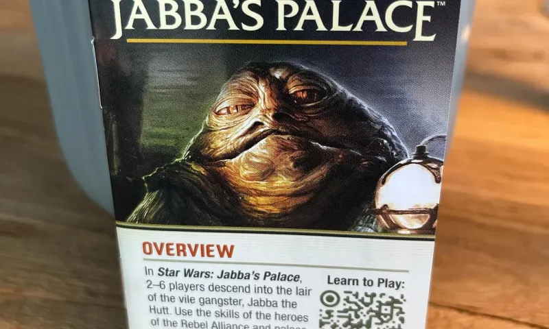 Die Schachtel von Star Wars: Jabba's Palace – A Love Letter Game