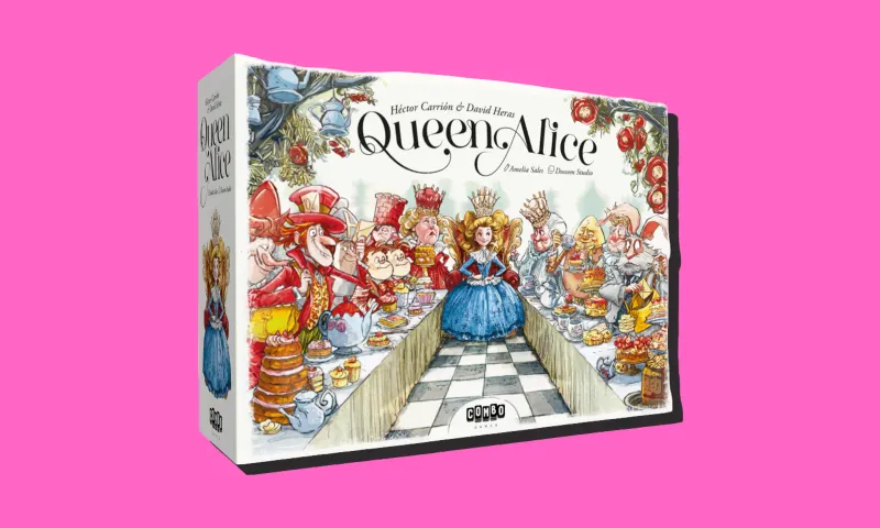 Die Schachtel von Queen Alice