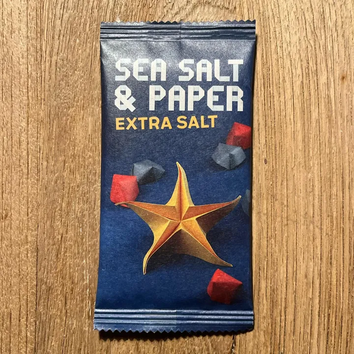 The Sea Salt & Paper: Extra Salt expansion pack on our table