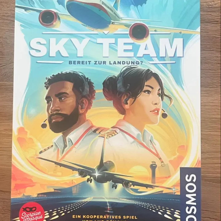 Die Schachtel von Sky Team (deutsche Ausgabe: Bereit zur Landung)