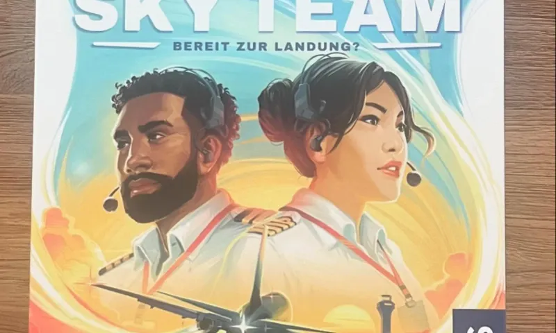 Die Schachtel von Sky Team (deutsche Ausgabe: Bereit zur Landung)